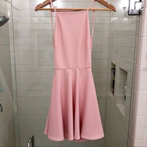 UO Pink Backless Dress